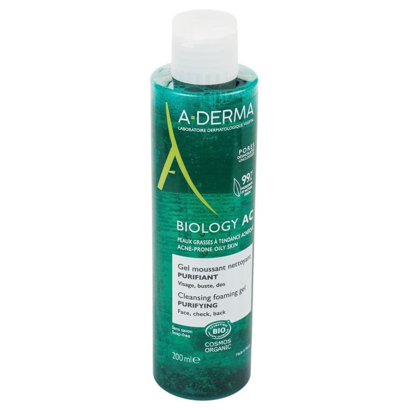 A-Derma ADERMA BIOLOGY AC GEL MOUSS NETT PURIF 200ML