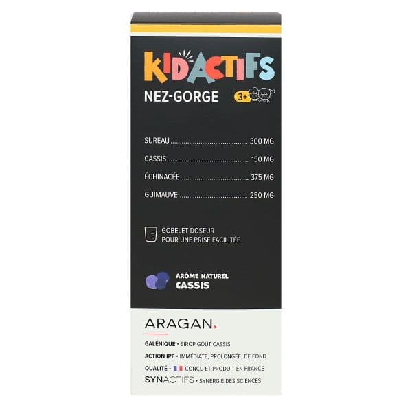 SYNACTIFS KIDACTIFS NEZ/GORGE SP ENF FL/125ML