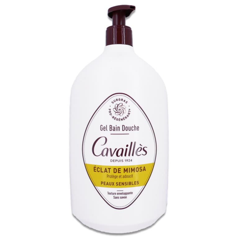 CAVAILLES GEL BAIN DCHE ECLAT MIMOSA FLPPE/1L