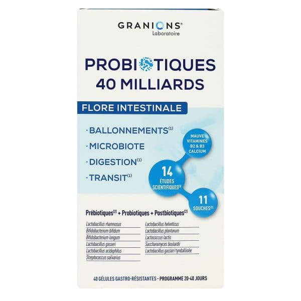 GRANIONS PROBIO FLORE INTEST GEL GAST B/40
